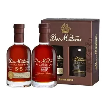 Rum Dárková sada Dos Maderas 2 x 0.2 l
