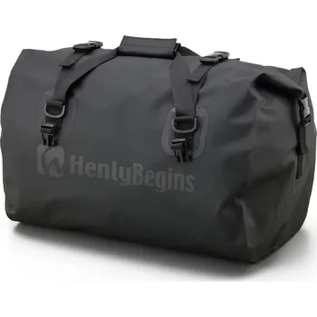 Zavazadlo na motocykl Vodotěsná brašna na sedadlo spolujezdce, HenlyBegins (černá, objem 60 l)