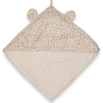 Nuuroo Danila Mušelínová kojenecká osuška s kapucí - Mix Leaf