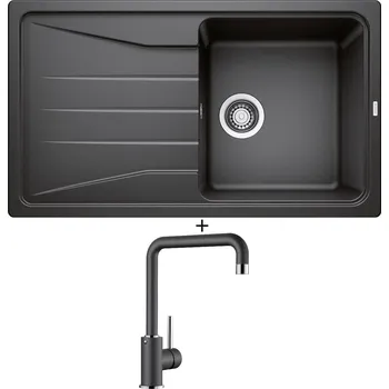 Granitový dřez Granitový dřez SET Blanco SONA 5 S antracit 519671 + Blanco MILI antracit 523103