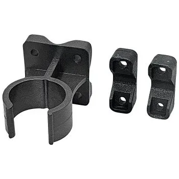 Držák svítilny pr. 20-30mm plastový černý.