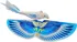 RC model ostatní Létající pták Space Bird Exploration 20 x 27 cm modrý/bílý