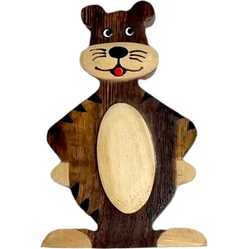 Dekorativní magnet 2Kids Toys Dřevěná magnetka velká Tygr