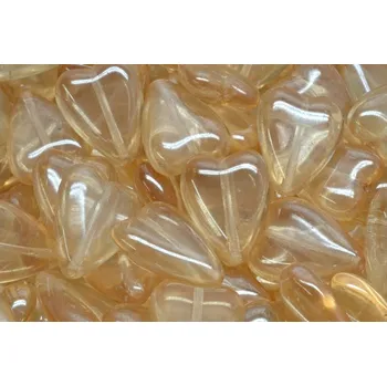 Dětské navlékací korálky Korálky srdíčka č.4962 (16x13mm)