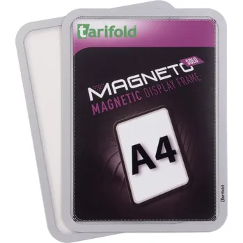 Rám na obraz tarifold Magneto Solo - magnetický rámeček A4, stříbrný - 2ks