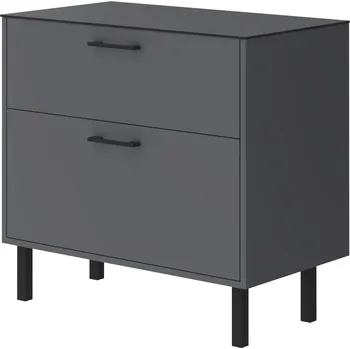 Koupelnový nábytek Lavedo Afina Grey 80 koupelnová skříňka s přípravou pro libovolné umyvadlo