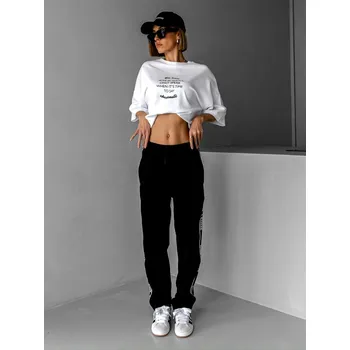 Dámské kalhoty Don Lemme Track pants Wide Velikost: S