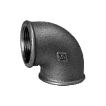 Vodovodní potrubí černé koleno 3/4" 090 FF