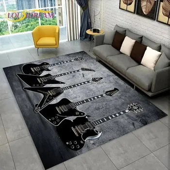 Koberec Koberec s motivem kytar - 19,100x150cm