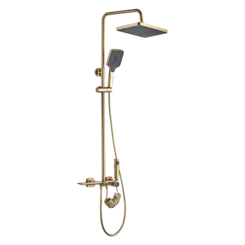 Sprchový set REA - Sprchový set HELIX zlato kartáčované REA-P6621