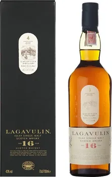 Whisky Lagavulin Single Malt Scottish Whisky 16 y.o. 43 %