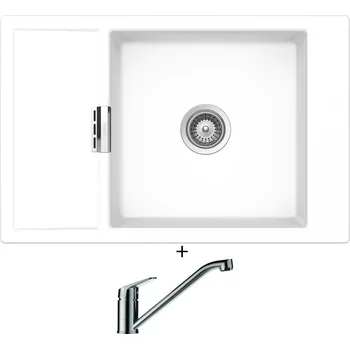 Granitový dřez Granitový dřez SET Schock MONO D-100XS Day + Schock EVINAS 577000 nerez