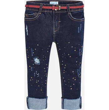 Dívčí oblečení Rifle MAYORAL modré MODERN - 9 let (134)