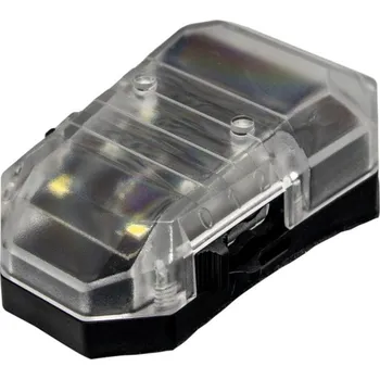 Svítilna EARMOR EARMOR F101 Stealth identifikační maják, IPX8 (zelené/bílé/IR světlo) - Černá