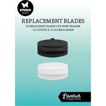 Řezačka papíru Náhradní žiletka a rýhovací nástavec do řezačky Studio Light, 2 ks