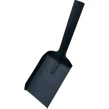 Krbové nářadí Lopatka plechová FLAMINGO HS15109, černá