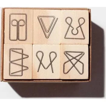 Tools To Liveby sada dřevěných razítek, Sponky