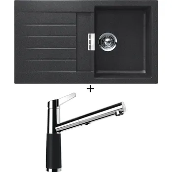 Kuchyňský dřez Granitový dřez SET Schock SIGNUS D-100 Magma + Schock SC-510 554120 Magma