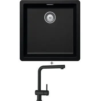 Granitový dřez Dřez pod desku SET Schock GREENWICH N-100 U Magma + Schock EPOS 540027 Magma