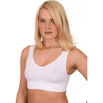 Dámská podprsenka 06-1 Hanna Style Barva/Velikost: bílá / S/M
