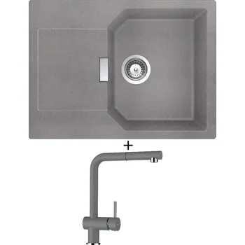 Granitový dřez Granitový dřez SET Schock MANHATTAN D-100S Croma + Schock EPOS 540120 Croma