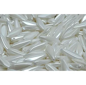 Korálek Korálky jazýčky č. 2581 (16x5 mm)