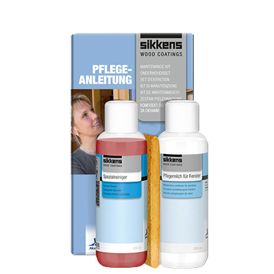 Sikkens Pflegeset ( Maintenance Kit LESK/gloss) - udržovací sada -lesk