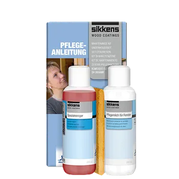 Čisticí prostředek na okna Sikkens Pflegeset ( Maintenance Kit LESK/gloss) - udržovací sada -lesk