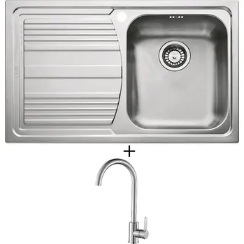 Nerezový dřez Nerezový dřez SET Franke LLL 611/7 + Laveo BONA BAB 268D nerez