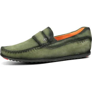 Pánské mokasíny Bugatti pánské komfortní mokasíny - zelené