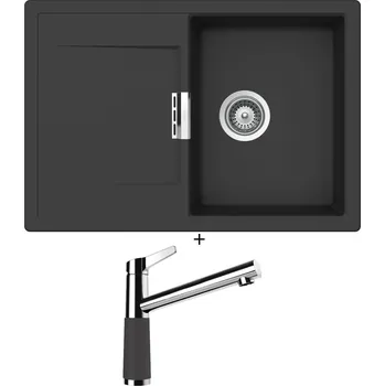 Granitový dřez Granitový dřez SET Schock MONO D-100S Dusk + Schock SC-510 554000 Dusk