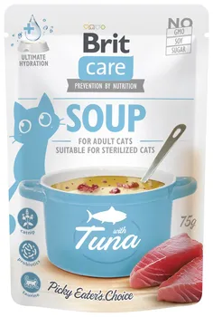 Krmivo pro kočku Brit Care Cat Adult Soup with Tuna/Chicken 75 g