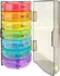 Dávkovač léků Týdenní dávkovač na léky XT2453 14 x 6,5 cm barevný