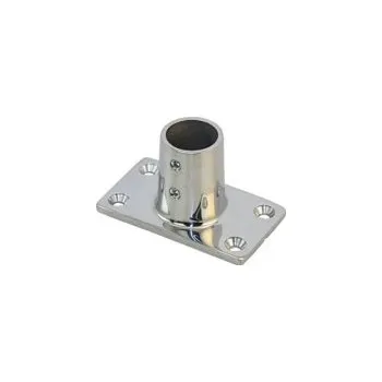 Držák zábradlí prům. 22mm koncovka 90° nerez