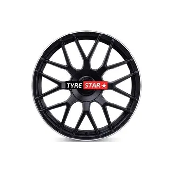 Alu kolo MAM GT1 10x22 5x112 ET50 MATT BLACK LIP POLISH