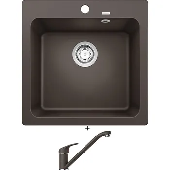 Granitový dřez SET Blanco NAYA 5 kávová 526585 + Blanco DARAS kávová 517729