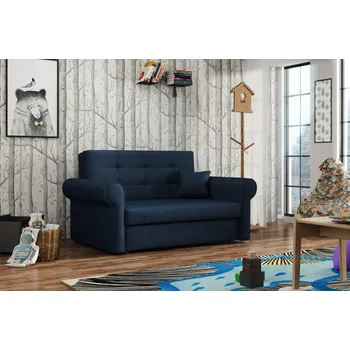 Obývací stěna Rozkládací křeslo Vivian Silver II Kronos modrá