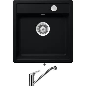 Granitový dřez Granitový dřez SET Schock MONO N-100S Puro + Schock COSMO 525001 chrom