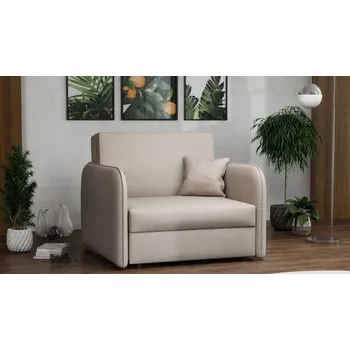 Nábytek Rozkládací křeslo Vivian Loft I Mono světle hnědá