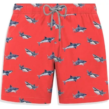 Pánské plavky Pánské plavky John Frank JFSSSWL79 XXL Červená