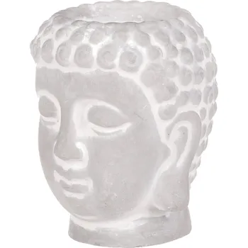 Autronic Budha, svícen na čajovou svíčku, betonová dekorace. - SC1035