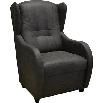 Obývací stěna Relaxační křeslo ušák René tmavě šedé Watusi