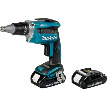 Makita DFS452RTJ, 2x 2,0 Ah + nabíječka + kufr