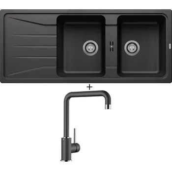 Granitový dřez Granitový dřez SET Blanco SONA 8 S antracit 519698 + Blanco MILI antracit 523103