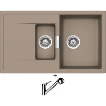 Granitový dřez Granitový dřez SET Schock MONO D-150 Twilight + Schock COSMO 525122 chrom