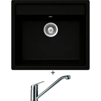 Granitový dřez Granitový dřez SET Schock MONO N-100 Puro + Schock EVINAS 577000 nerez