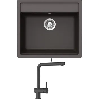 Granitový dřez Granitový dřez SET Schock MONO N-100 Stone + Schock EPOS 540027 Stone