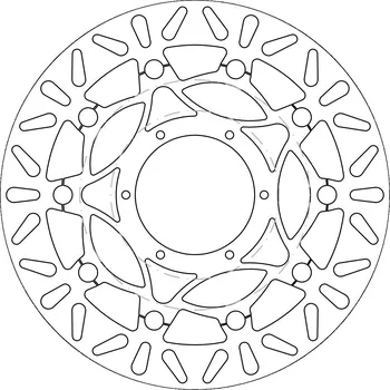 Brzdový kotouč brzdový kotouč plovoucí, NEWFREN HONDA CBR 1000 RR Fireblade 2004-2005