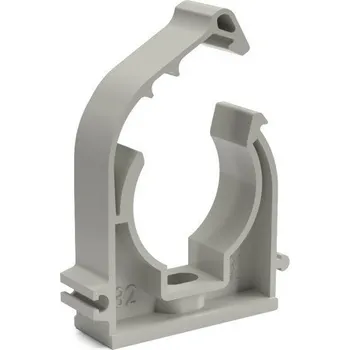 Vodovodní potrubí Plastová příchytka 20 s klipem