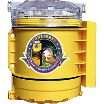 Odpuzovač zvířat Foxlight – světelný plašič nočních predátorů